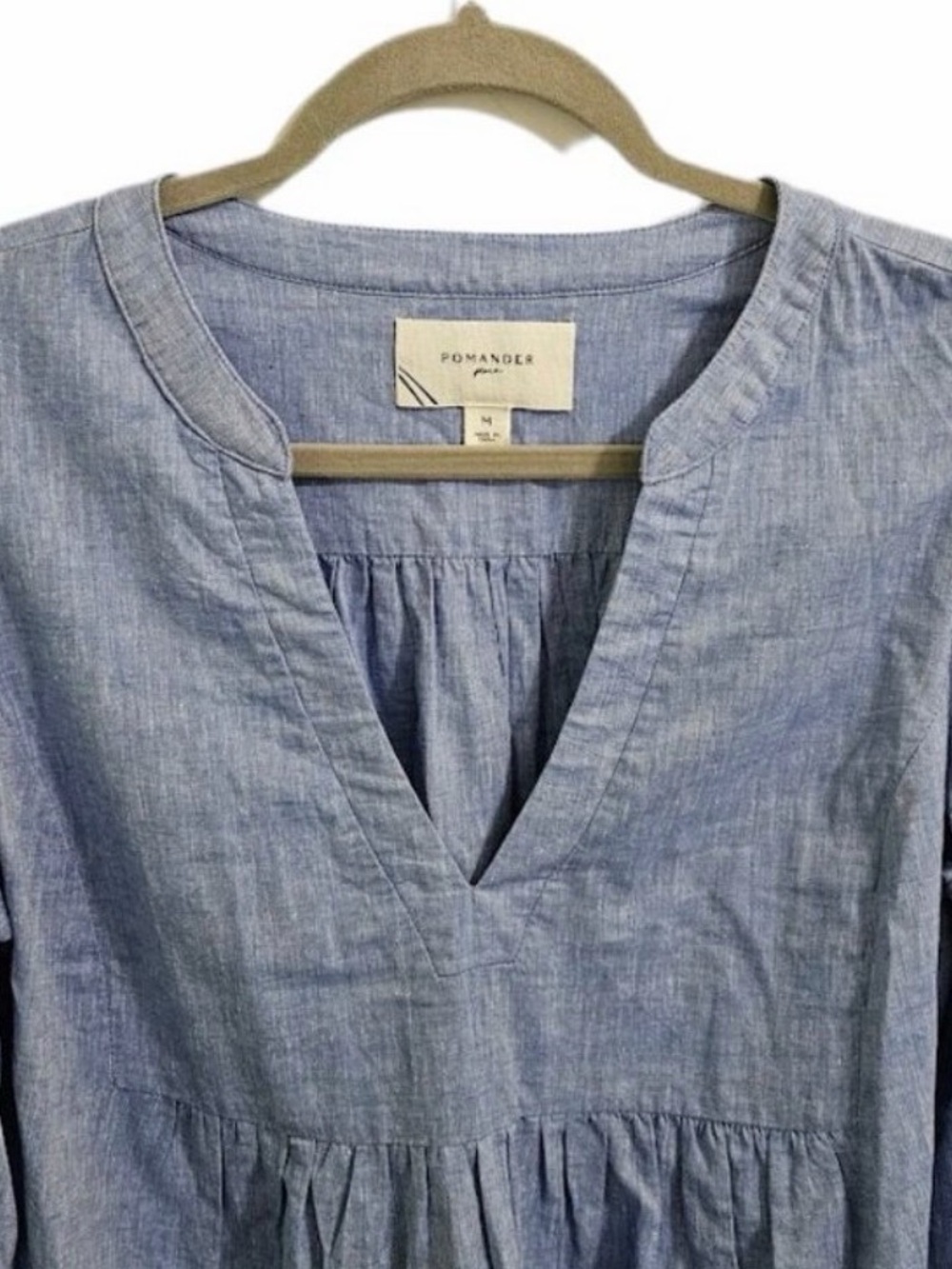 Tuckernuck Pomander Place Chambray Kenzo Dress M - Picture 4 of 9